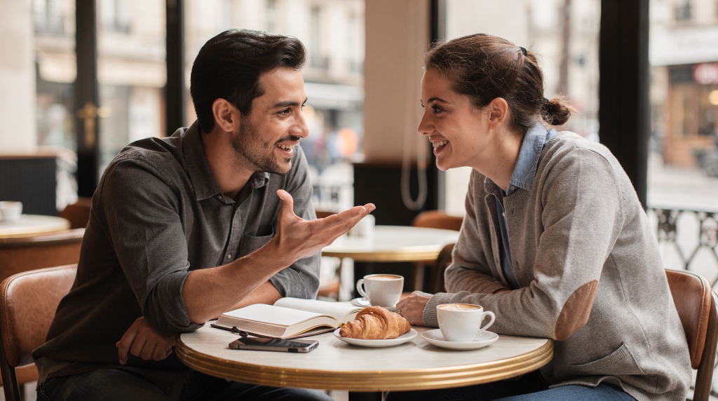 French Conversation Practice for Cafés and Restaurants