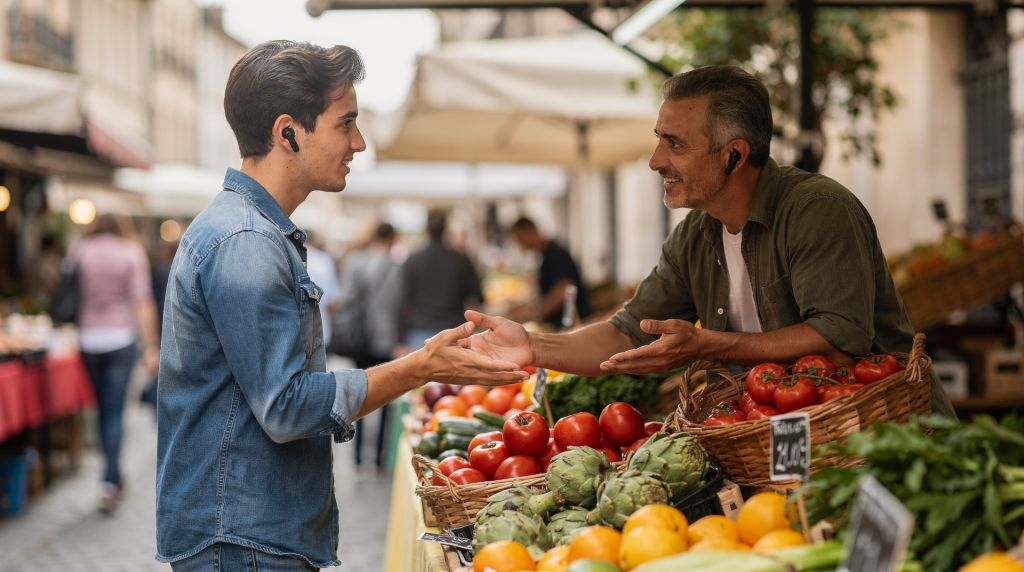 French Listening Practice: A Visit to the Local Market