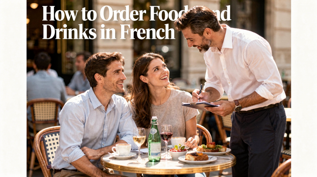 How to Order Food and Drinks in French