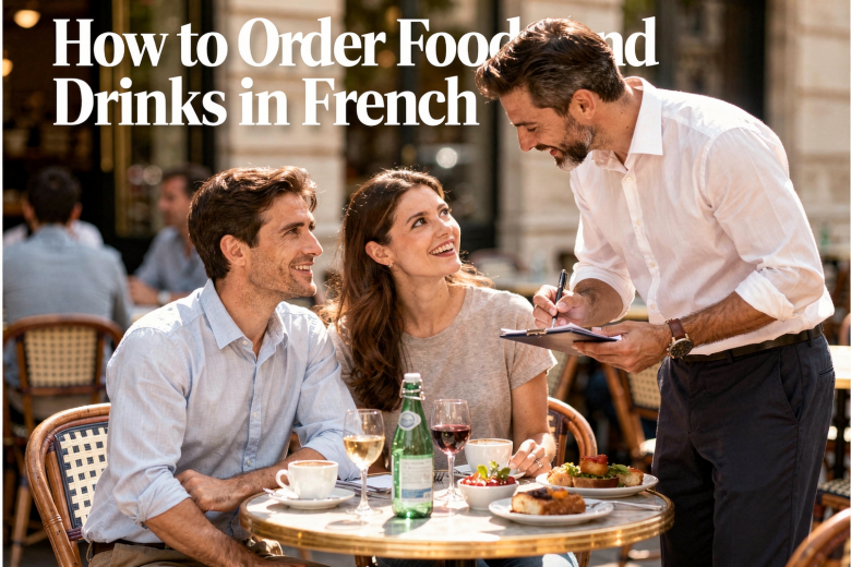 How to Order Food and Drinks in French